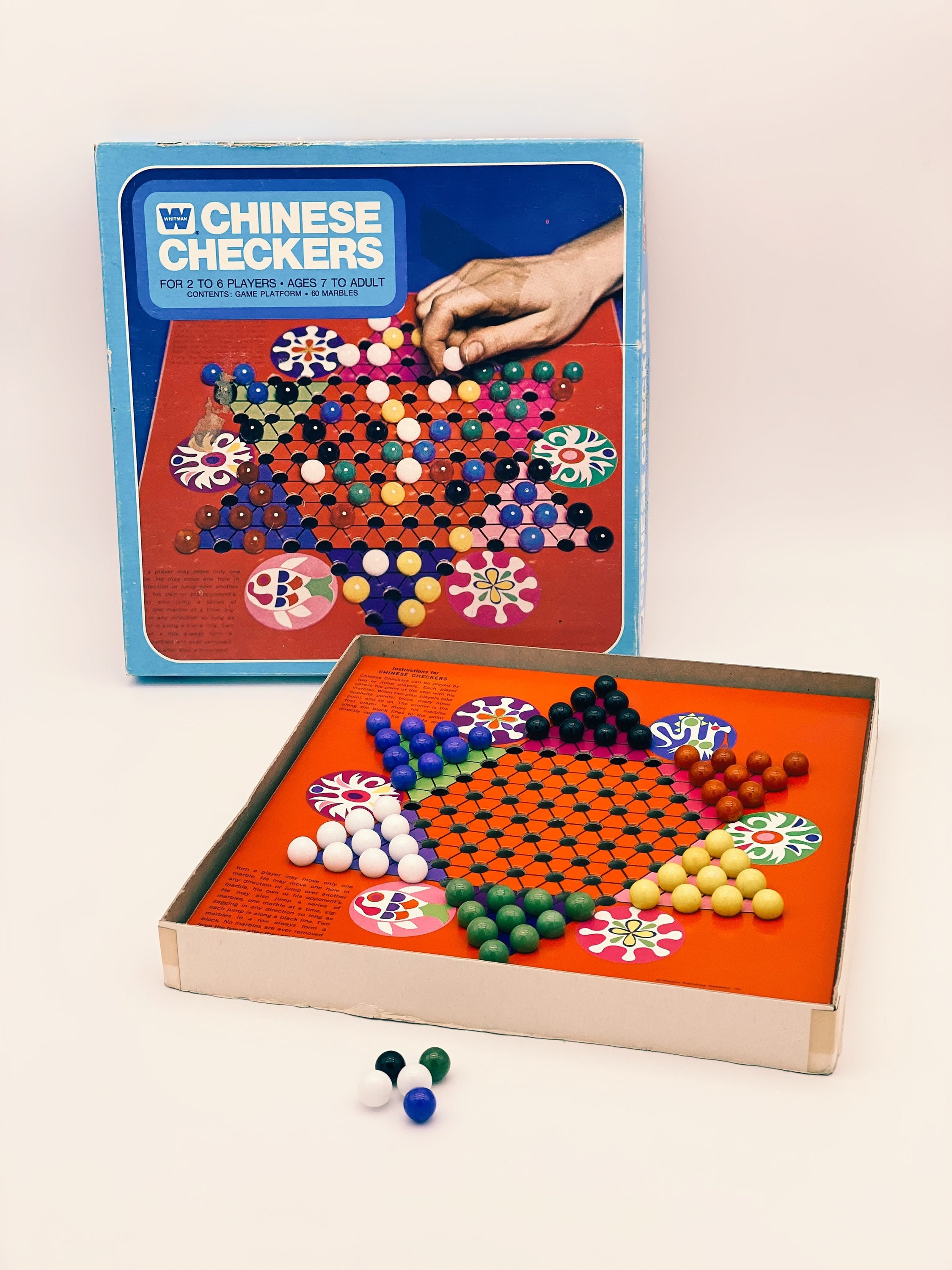 Complete Chinese Checkers - Etsy