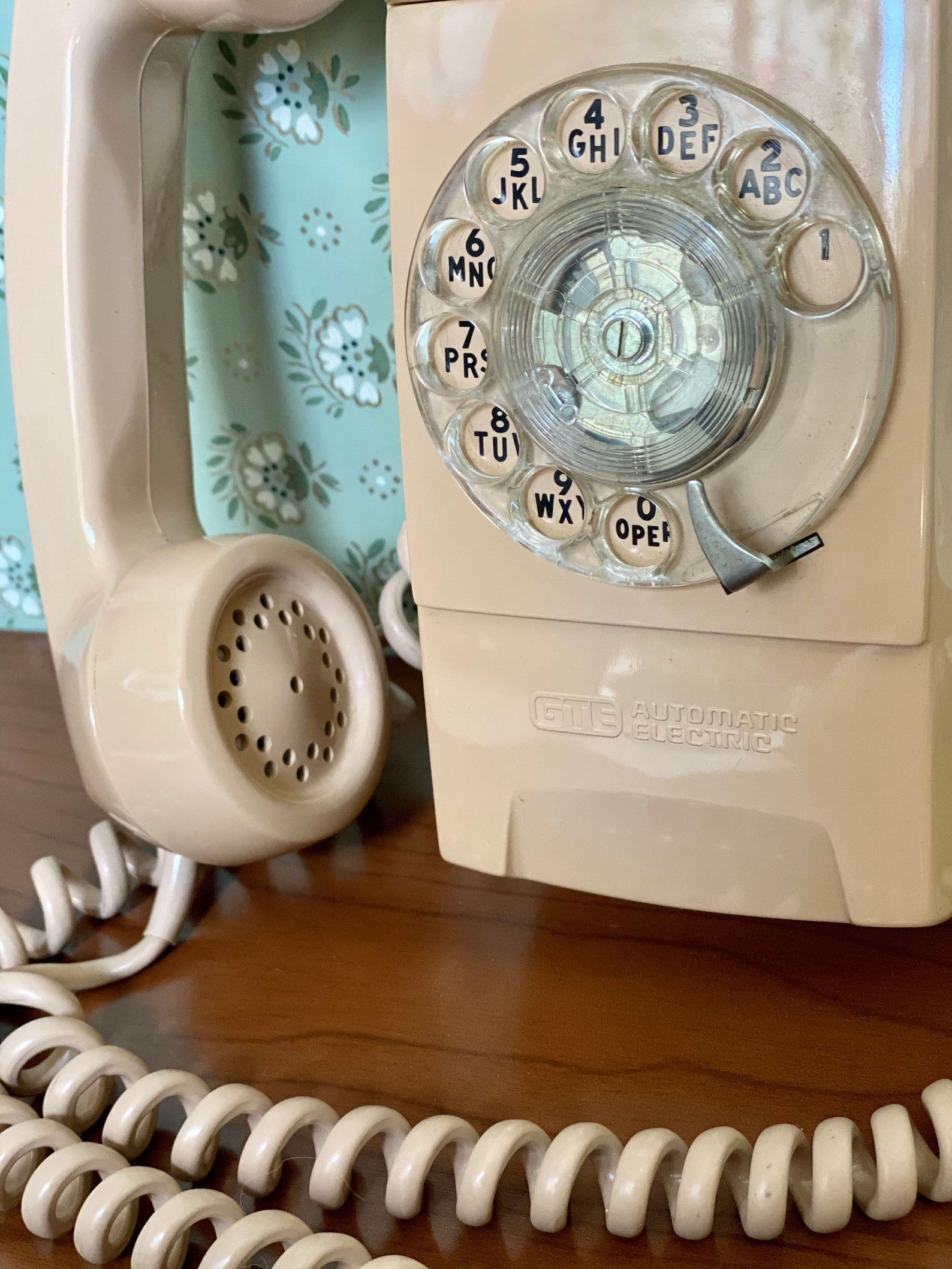 Vintage Rotary Phone Wall Mount Etsy