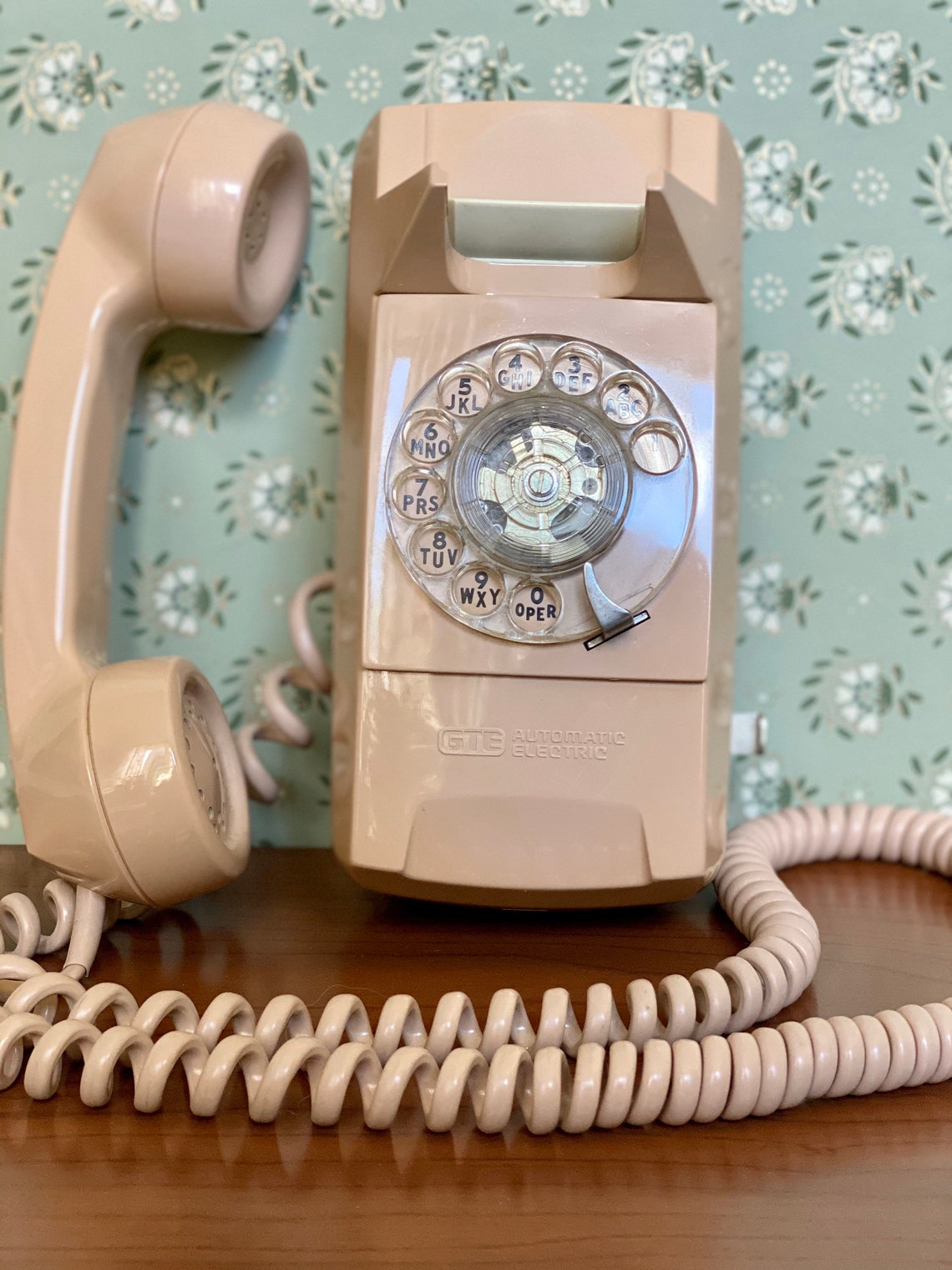 Vintage Rotary Phone Wall Mount Etsy