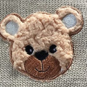 Sweater /Pullover Plush Bear beige/cream image 3