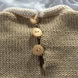 Sweater /Pullover Plush Bear beige/cream image 2