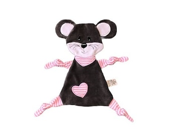 Cuddly towel, cuddly towel, cuddly towel, mouse, nicki cotton, jersey - pink