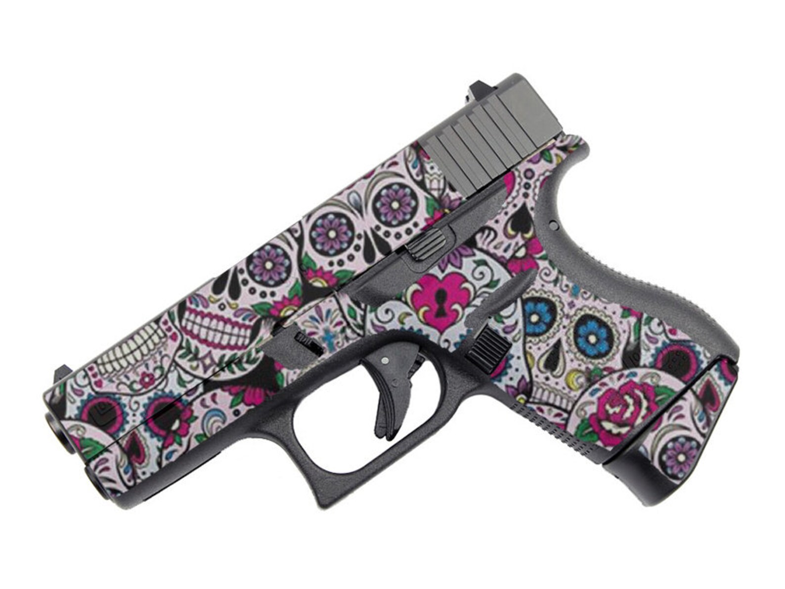 Custom Cut Gun Wrap for Glock 43 Etsy