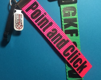 Personalized Safety Flag Key Chain