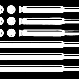 Ammo Flag Decal Sticker
