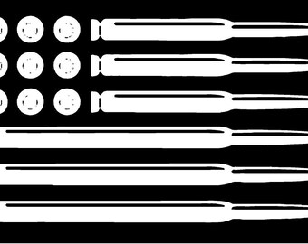Ammo Flag Decal Sticker