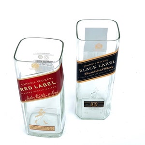 Johnnie Walker Red | Black Label Whiskey Gifts | Tall Glass | Gifts for men