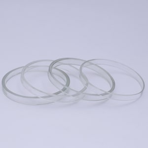 CLEAR GLASS BANGLE - Bracelet Made from Wine Bottles