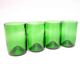 Private Listing | 140 green glasses