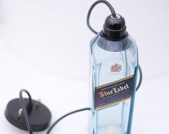 Lampada a sospensione Johnnie Walker Blue Label Bottle con accessori