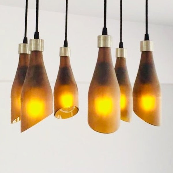 Beer Bottle Chandelier Etsy