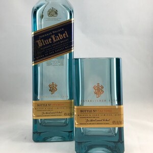 Tall Whiskey Glassware / Pen Stand Made From Johnnie ...
