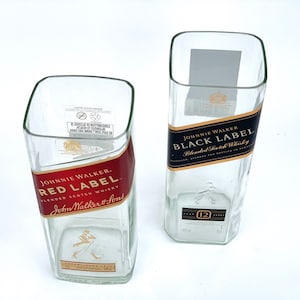 Johnnie Walker Red | Black Label Whiskey Gifts | Tall Glass | Gifts for men image 3