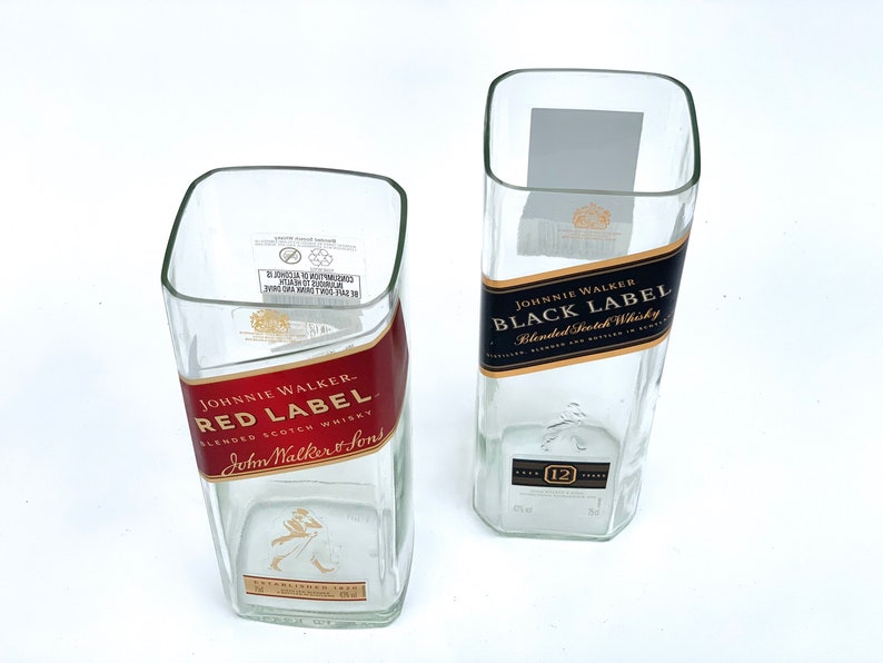 Johnnie Walker Red | Black Label Whiskey Gifts | Tall Glass | Gifts for men image 3