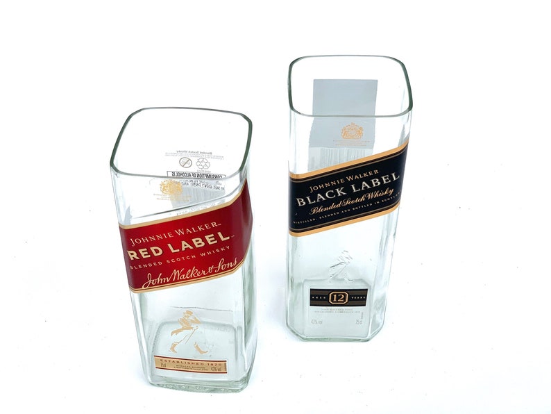 Johnnie Walker Red | Black Label Whiskey Gifts | Tall Glass | Gifts for men image 1