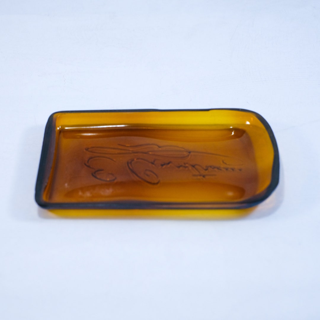 APPETIZER SERVING DISH Plate Made From the Cointreau Bottle for