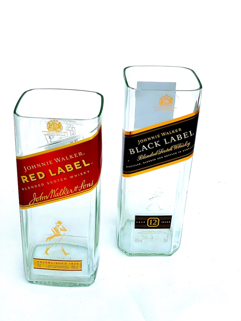 Johnnie Walker Red | Black Label Whiskey Gifts | Tall Glass | Gifts for men image 2