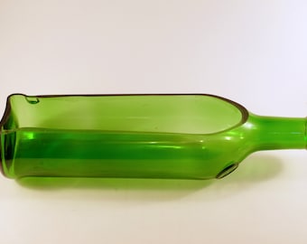 Succulent Planter /  Bowl Made from Glenfiddich whiskey bottle