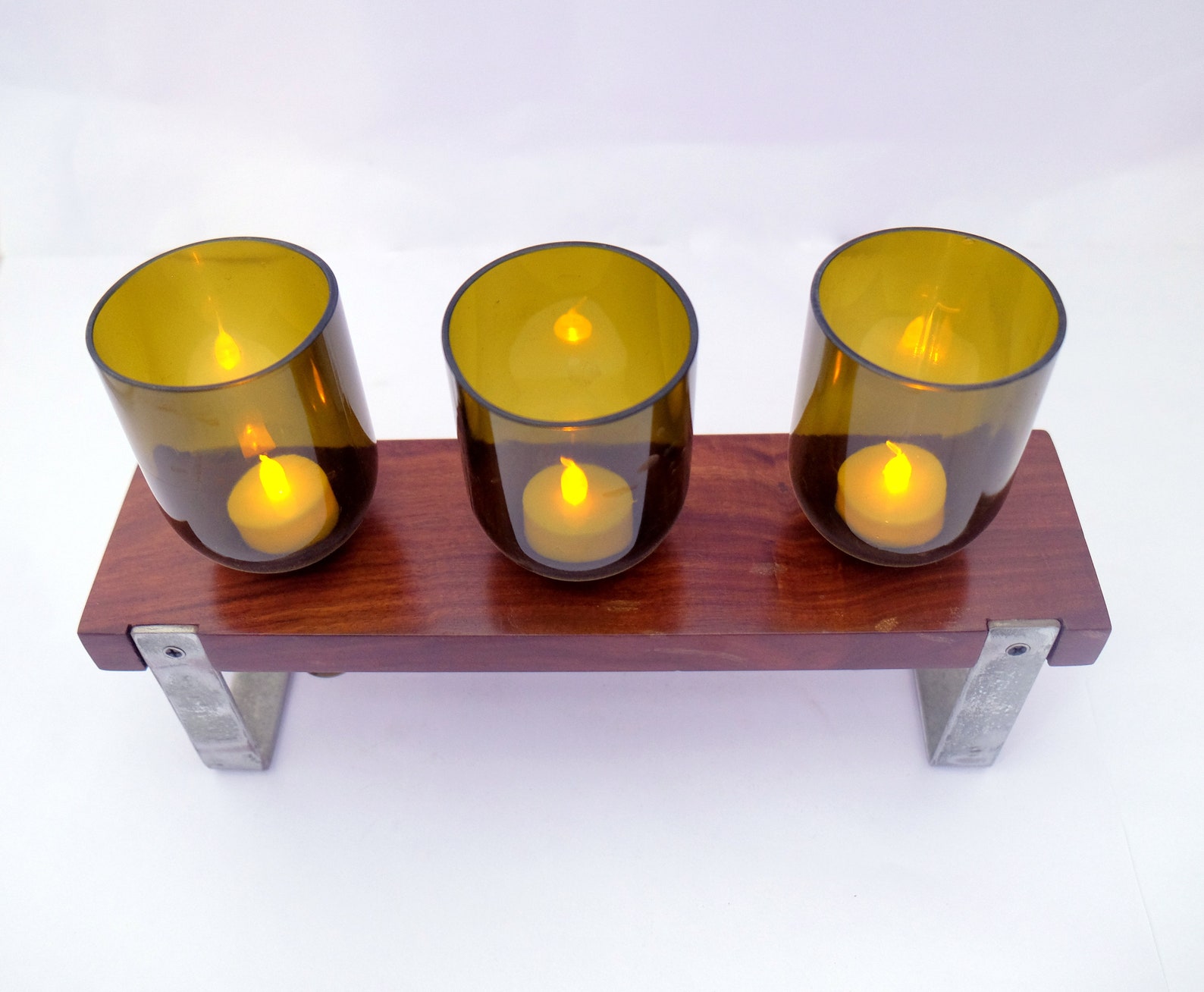 Home & Wedding Decoration Wine Bottle Tea Light Candle Holder Etsy