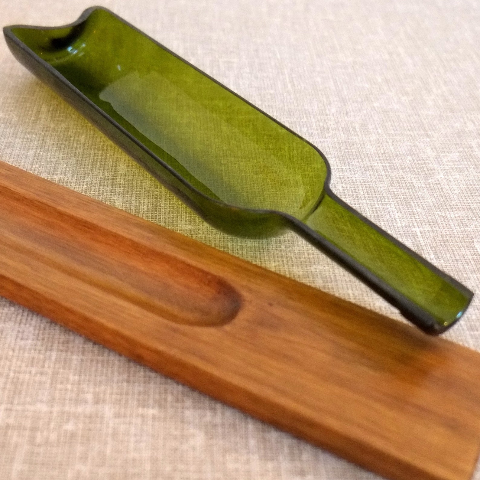 Wine Bottle Cheese Platter Dish Upcycled Serving Tray Etsy