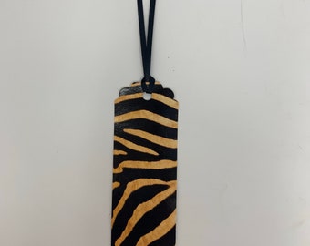 Zebra Print Bookmark