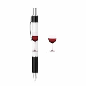 Red Wine Writing Ink Pen