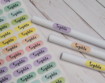 150 Pieces Waterproof Extra Small Rainbow Color Stickers
