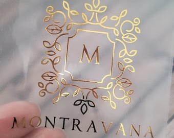 Personalized Candle Stickers: Custom Logo, Homemade Candle Labels