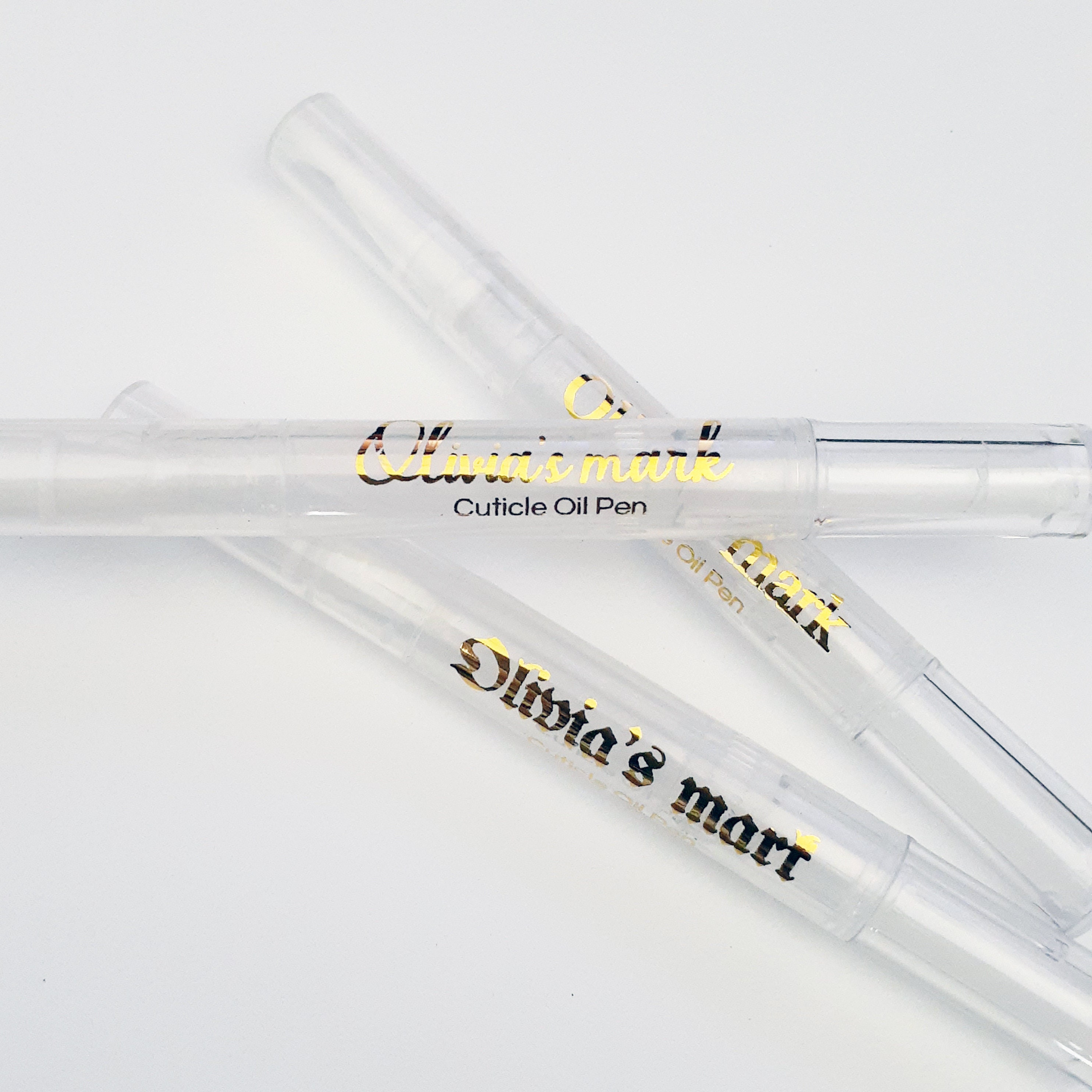 Cuticle oil pen labels Personalized cuticle pen Cosmetic Etsy