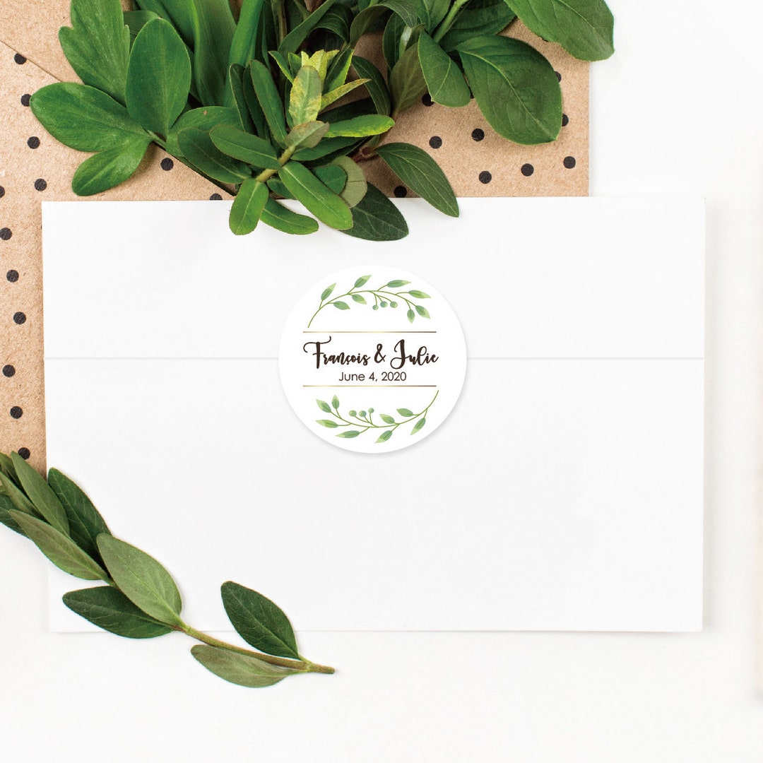 Personalized Wedding Favor Labels - Etsy