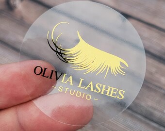 Etiquetas personalizadas con logotipos de empresas