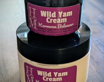 Wild yam cream 2oz