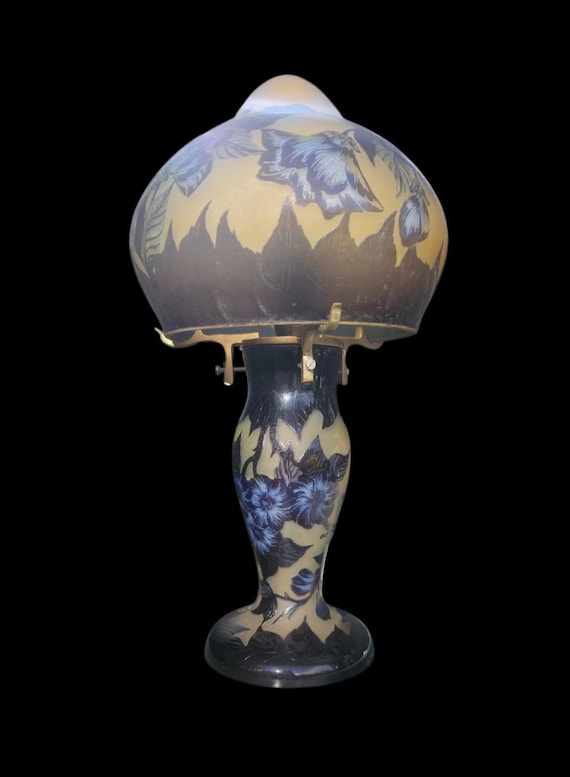Emile Galle style lamp