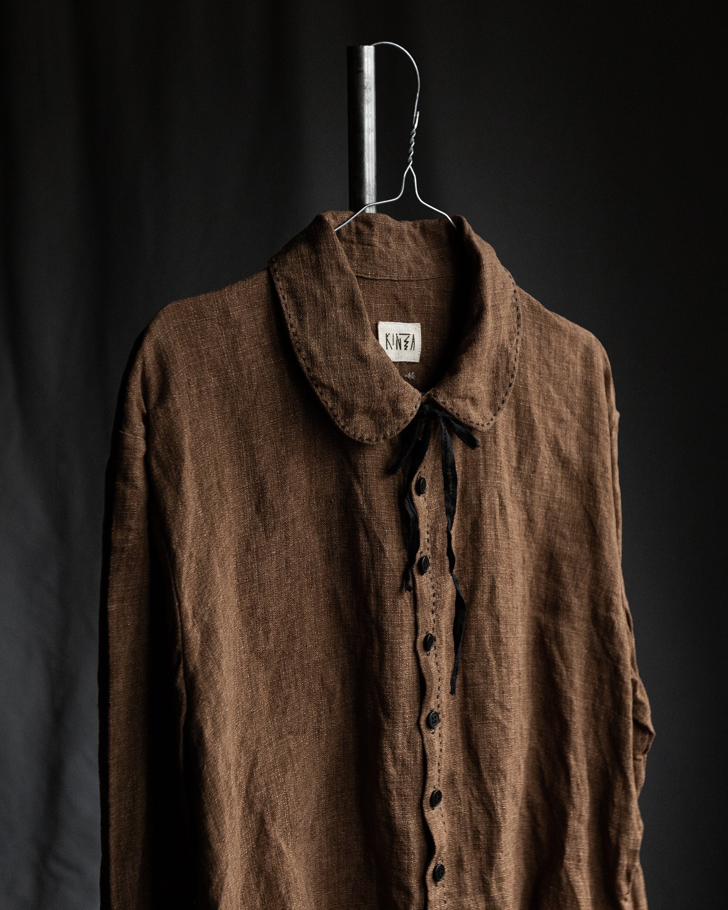 LINEN WOOL PINHEAD SHIRT（シャツ/ブラウス）｜LIDNM（リドム