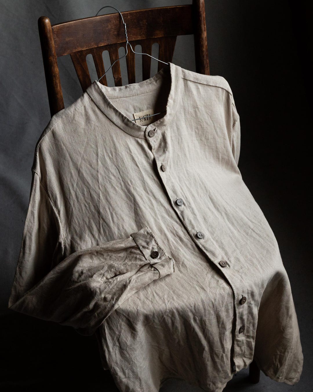 argue ANTIQUE DUSTY DYE LINEN JACKET 新品 argue ANTIQUE DUSTY DYE 