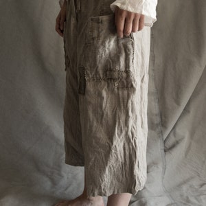 Men's Linen Shorts MILE. Linen Pants Linen Trousers Linen - Etsy