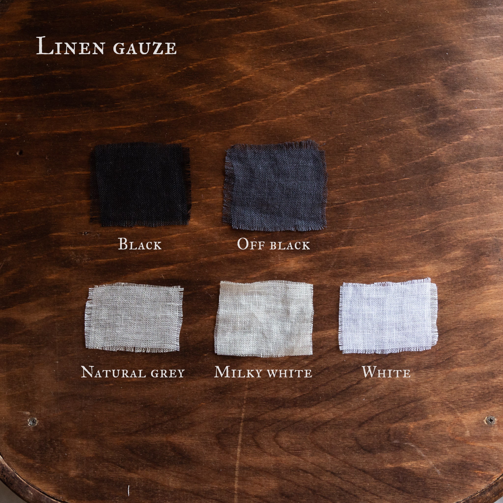 イエナ IENA 《予約》NIMNIMDUAI/ニムニムデュアイ LINEN GAUZE