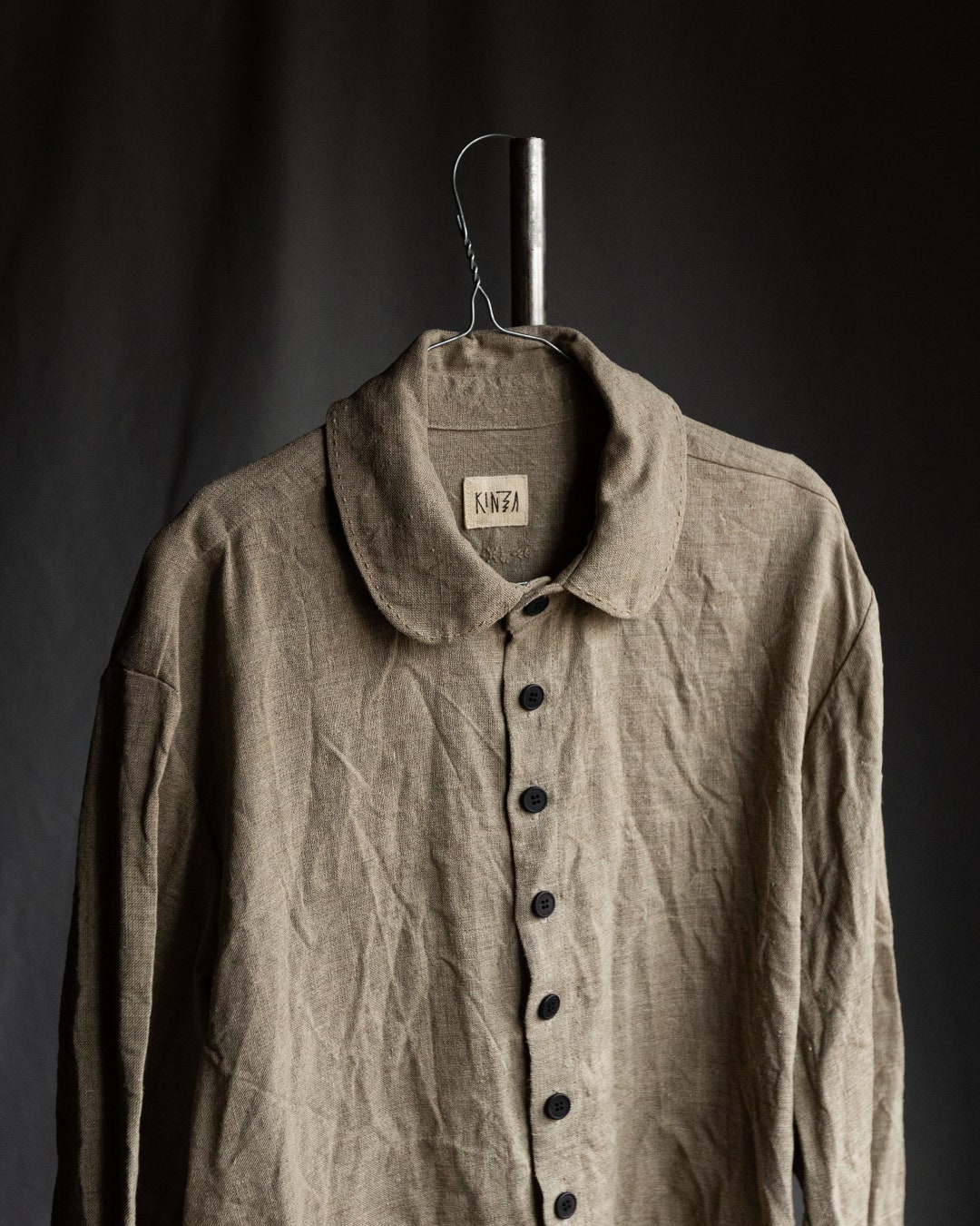 Men's Linen Shirt JOHN. Linen Mens Clothing Vintage Antique Bohemian ...