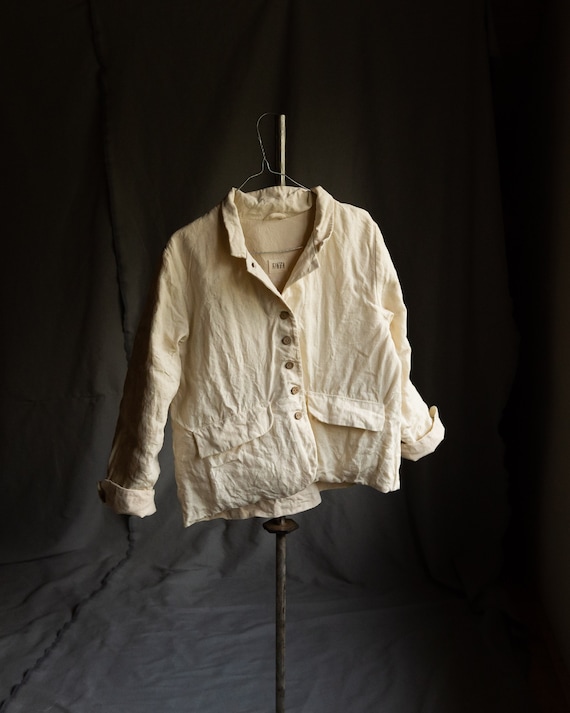 Cream White Linen Blazer ENGLAND. Linen Jacket Ivory Blazer | Etsy