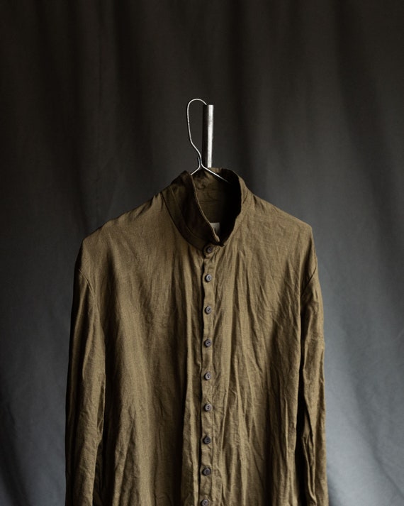Mustard green shirt cheap