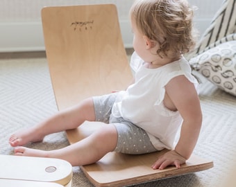 Wooden Montessori Balance Board - For ages 1-10