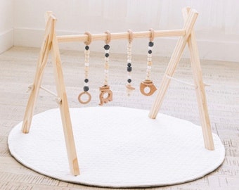 etsy wooden play gym