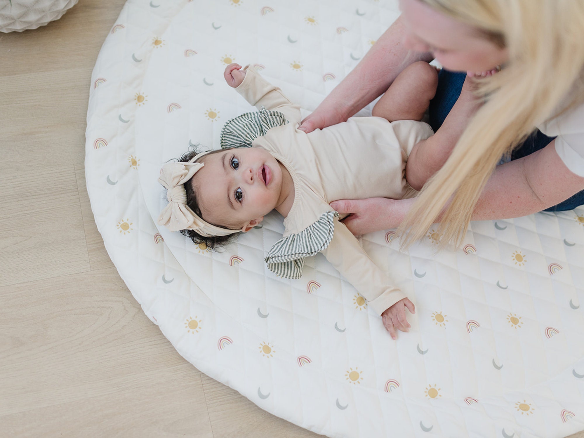 Newborn Baby Mat Decorative Nursery Mat Floor Mat Cotton Etsy