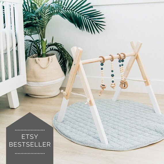 etsy wooden play gym