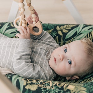Baby Play Gym Baby Gym Baby Wooden Toys Farmhouse Nursery Wood Toys Sensory Toys New Baby Baby Shower Gift New Born Baby Months Wood