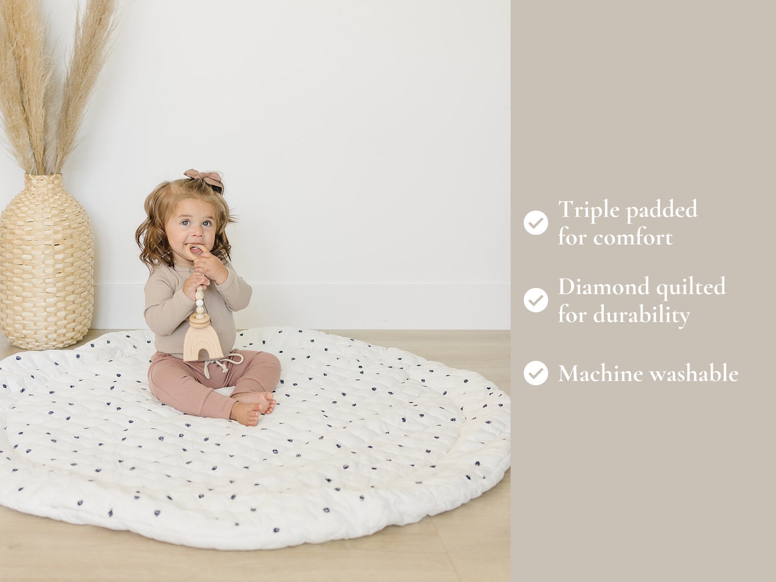 White Play Mat Baby Mat Play Mat Play Gym Mat for Baby Etsy