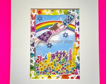 BAT MITZVAH CARD