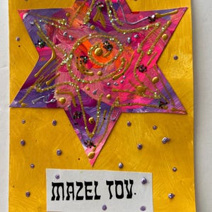 Mazel tov card
