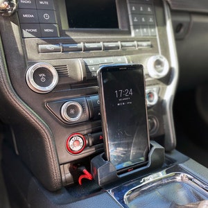 Android/iPhone 15+ (Type-C) Docking Station for Ford Mustang S550, 2015-2017, 2018-2023