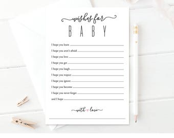 wishes for baby etsy